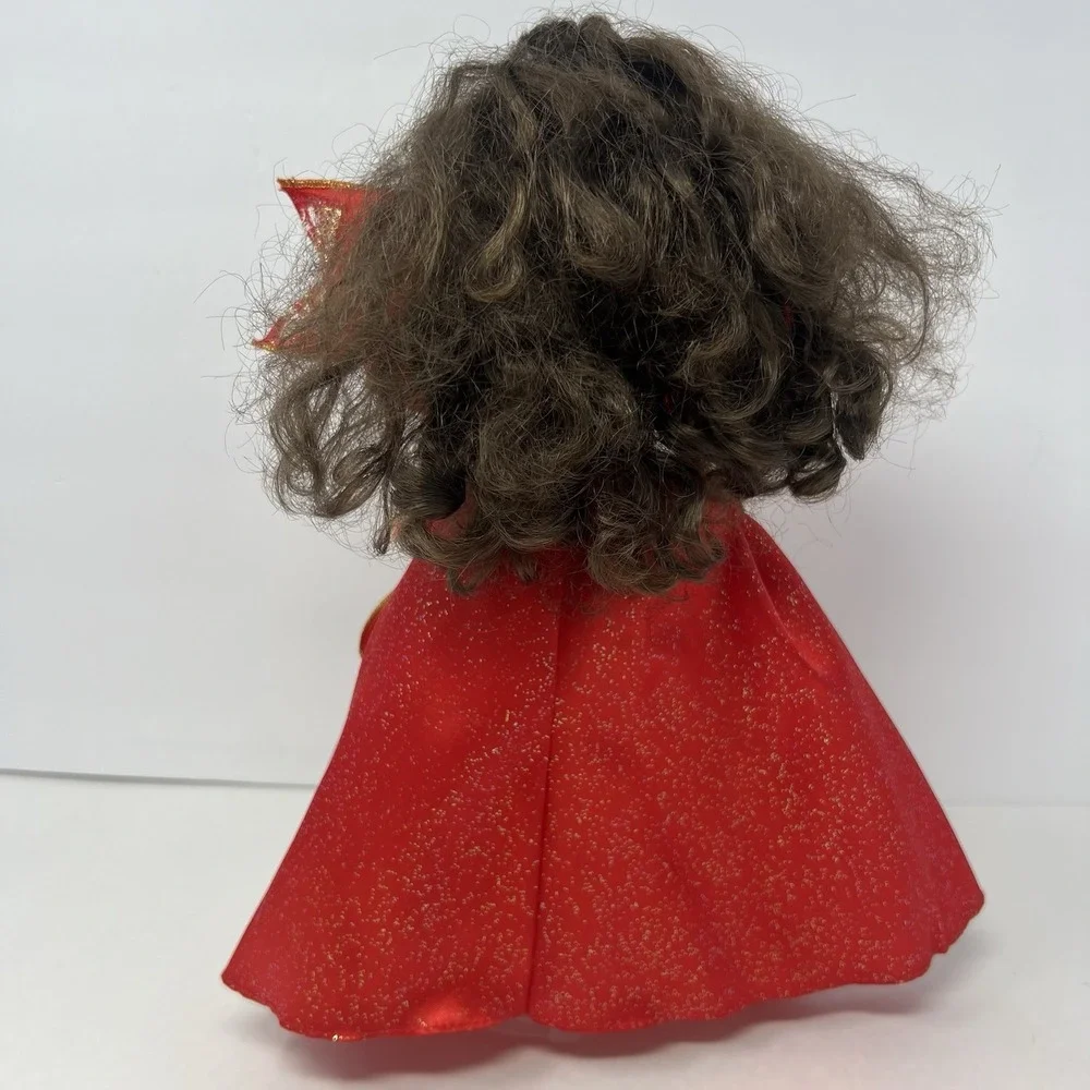 Vtg Barbie Doll Happy Holidays Special Edition in Original Red‎ Outfit Gown